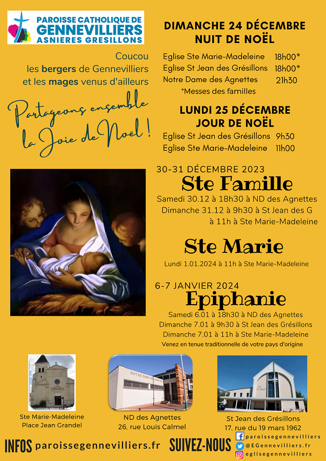 BAPTÊME jeunes enfants (-3 ans) - Paroisse Ste Marie-Madeleine en Gier  (Loire)