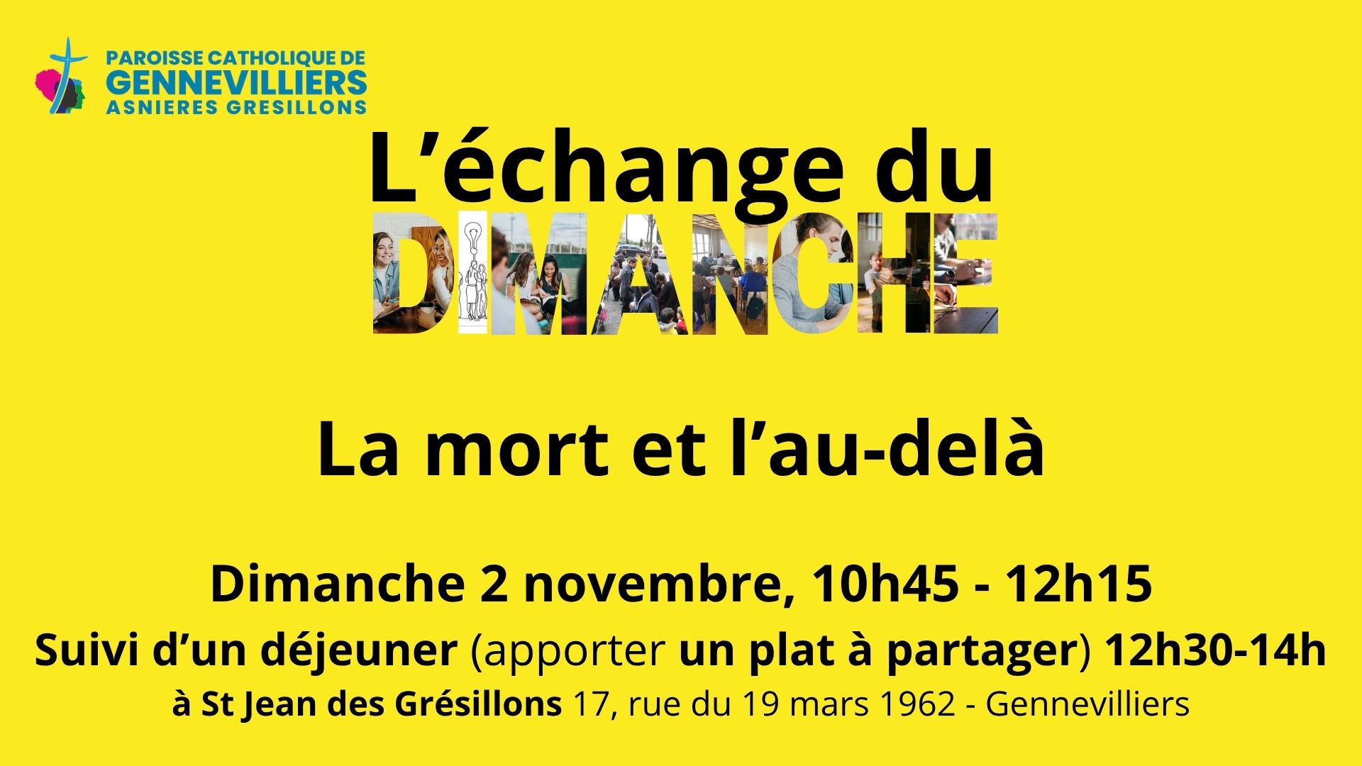 2025.11.02 échange du dimanche la mort et l’au-delà puis déjeuner